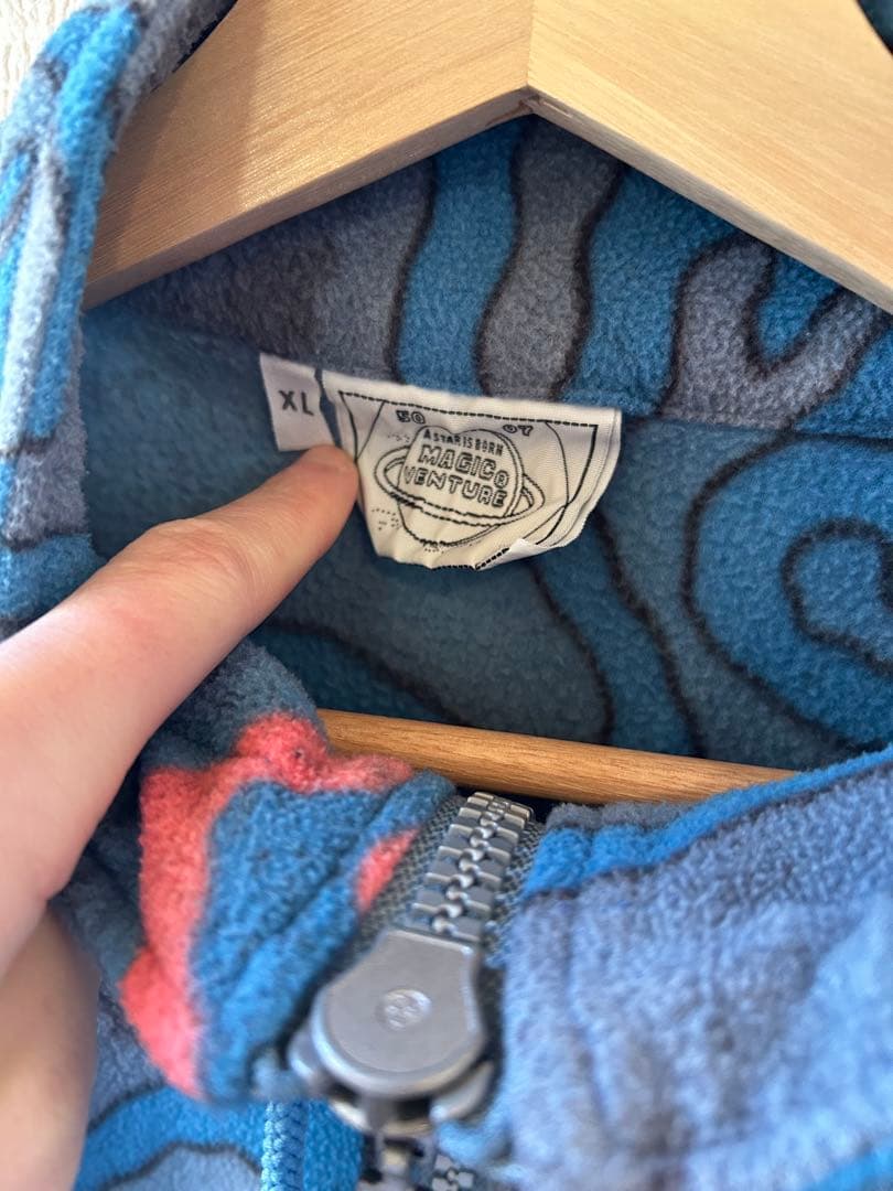 クラシックファッション - 80s〜 MAGIC VENTURE ハーフジップフリース