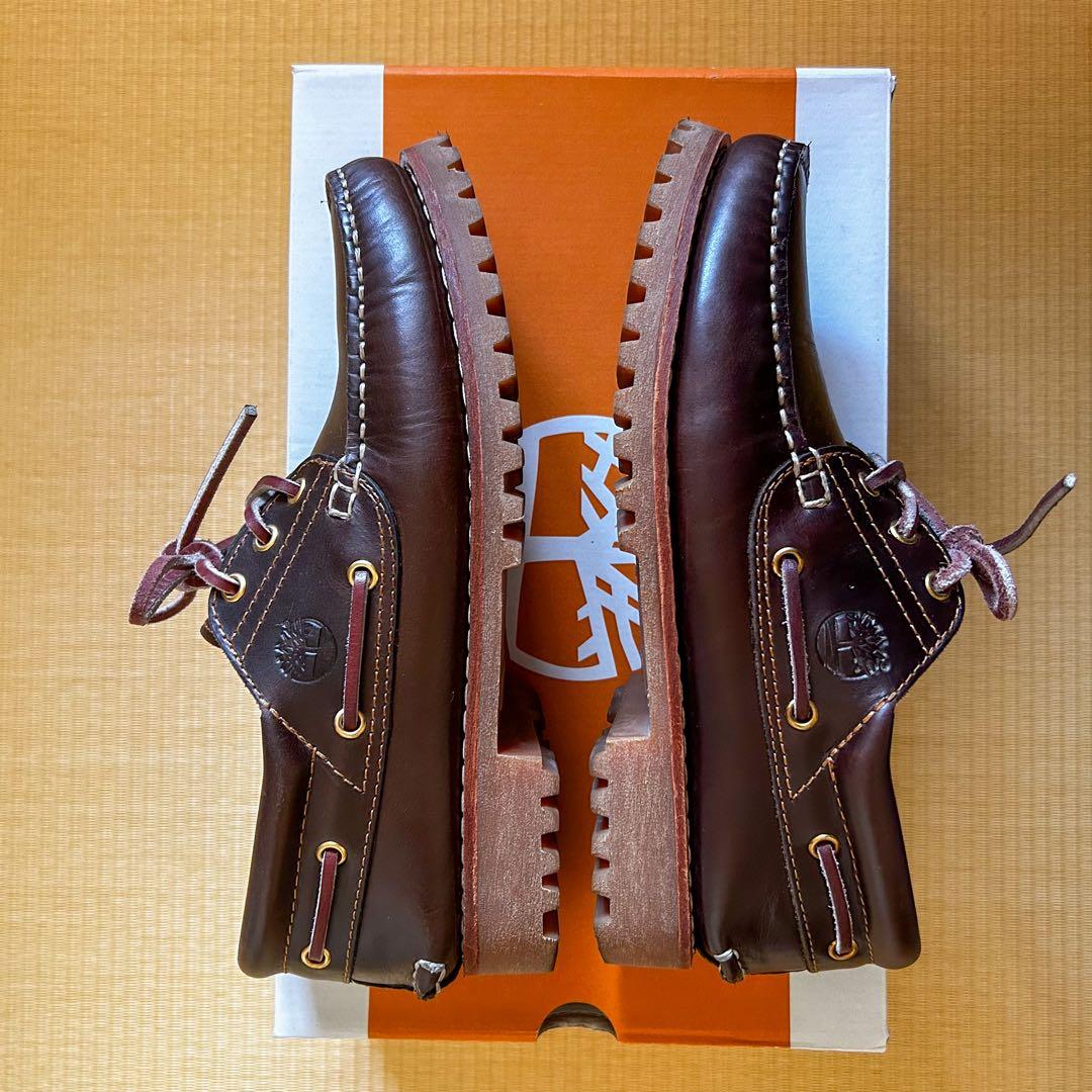 Timberland 3eye Classic ブラウン モカシン 25.5cm