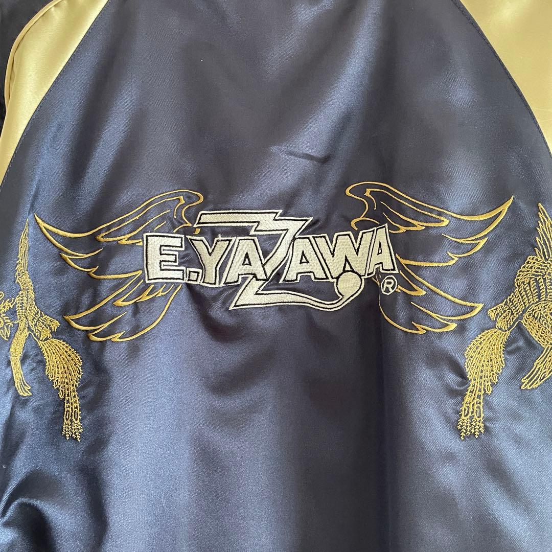 レア】矢沢永吉 E.YAZAWAのスカジャン プレミアムモルツコラボ - メルカリ