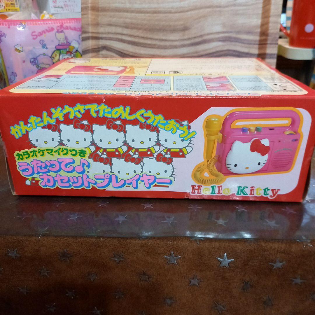 希少！ ハローキティ☆カラオケマイク付き☆カセットプレイヤー - メルカリ