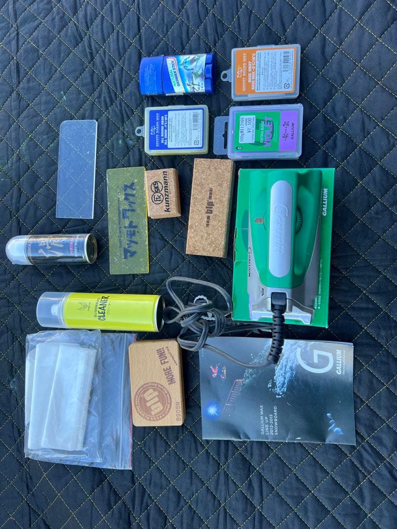 スノーボード　ガリウム(GALLIUM) ワクシングアイロンセット GALLIUM（ガリウム） GALLIUM Trial Waxing Set JB0015 ホット