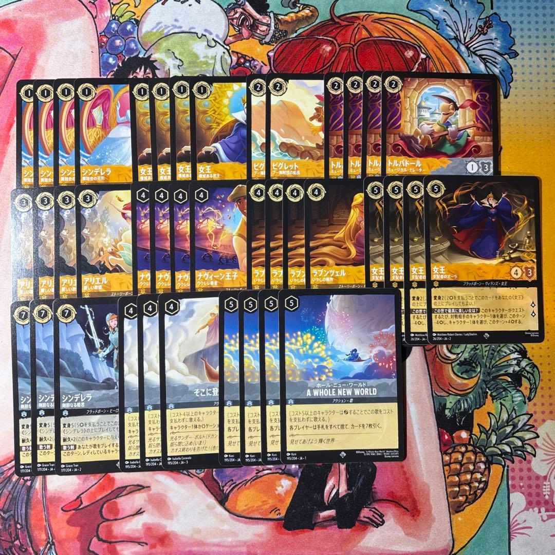 ロルカナ アンバースティール デッキパーツセット ロルカナ4弾環境デッキ紹介【アンバー＆スティールソング】 | LORCANA