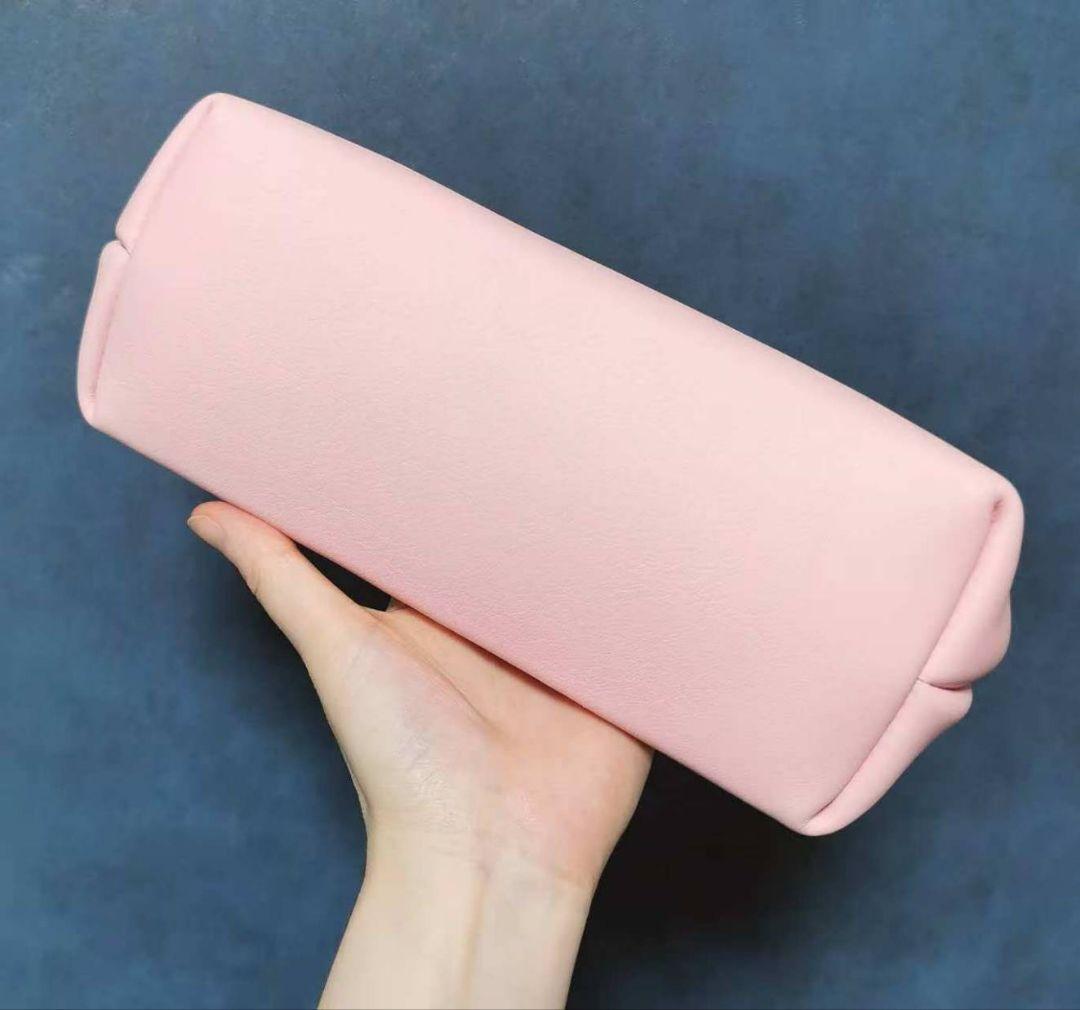 イタリアンレザーバッグ ハンドバッグ バッグインバッグ ハンドメイド