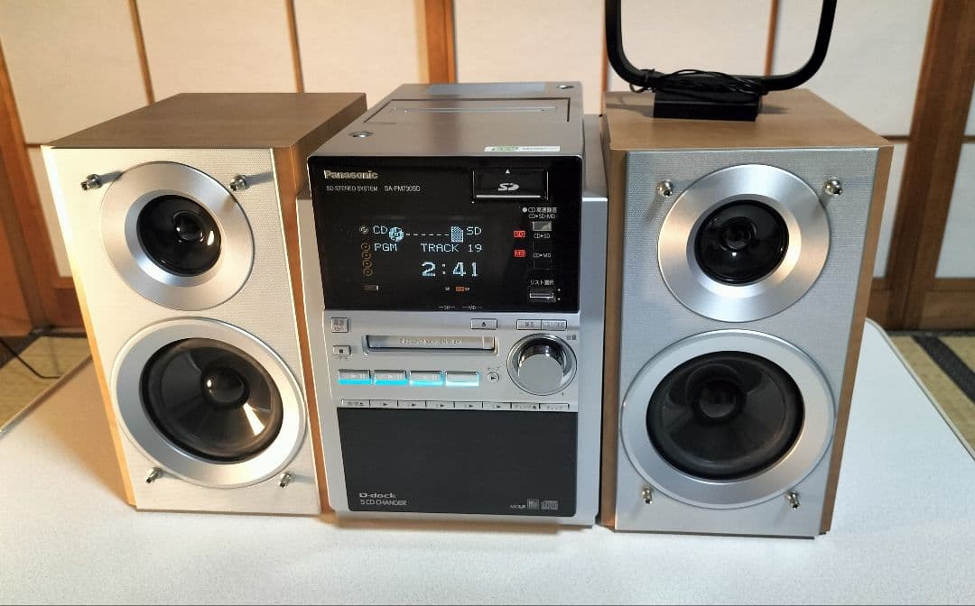 panasonicミニコンポSA-PM730SDリモコン取扱い説明書付き サポート SDステレオシステム SC-PM730SD | ミニコンポ／スピーカー