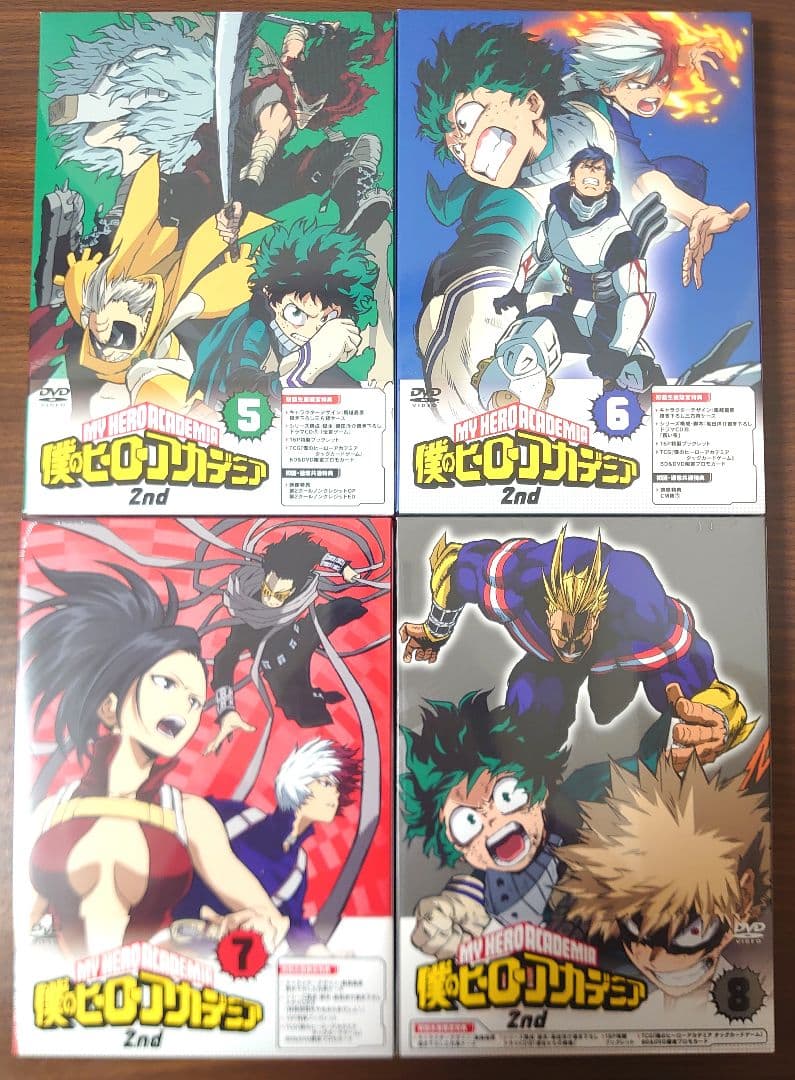 未開封あり/ヒロアカ 2期 全巻セット【DVD】