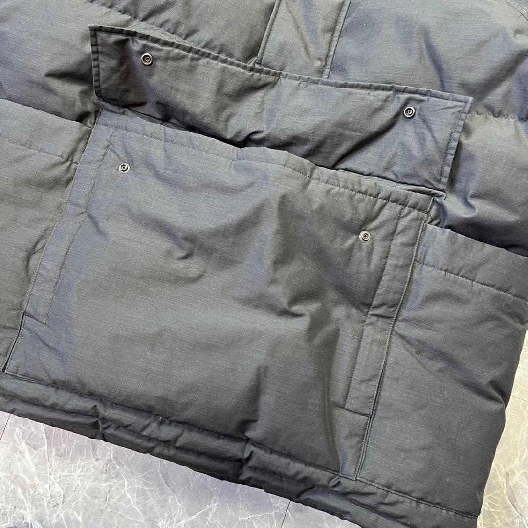 スノーピーク 焚き火スペック ダウンジャケット L 黒 アノラック down