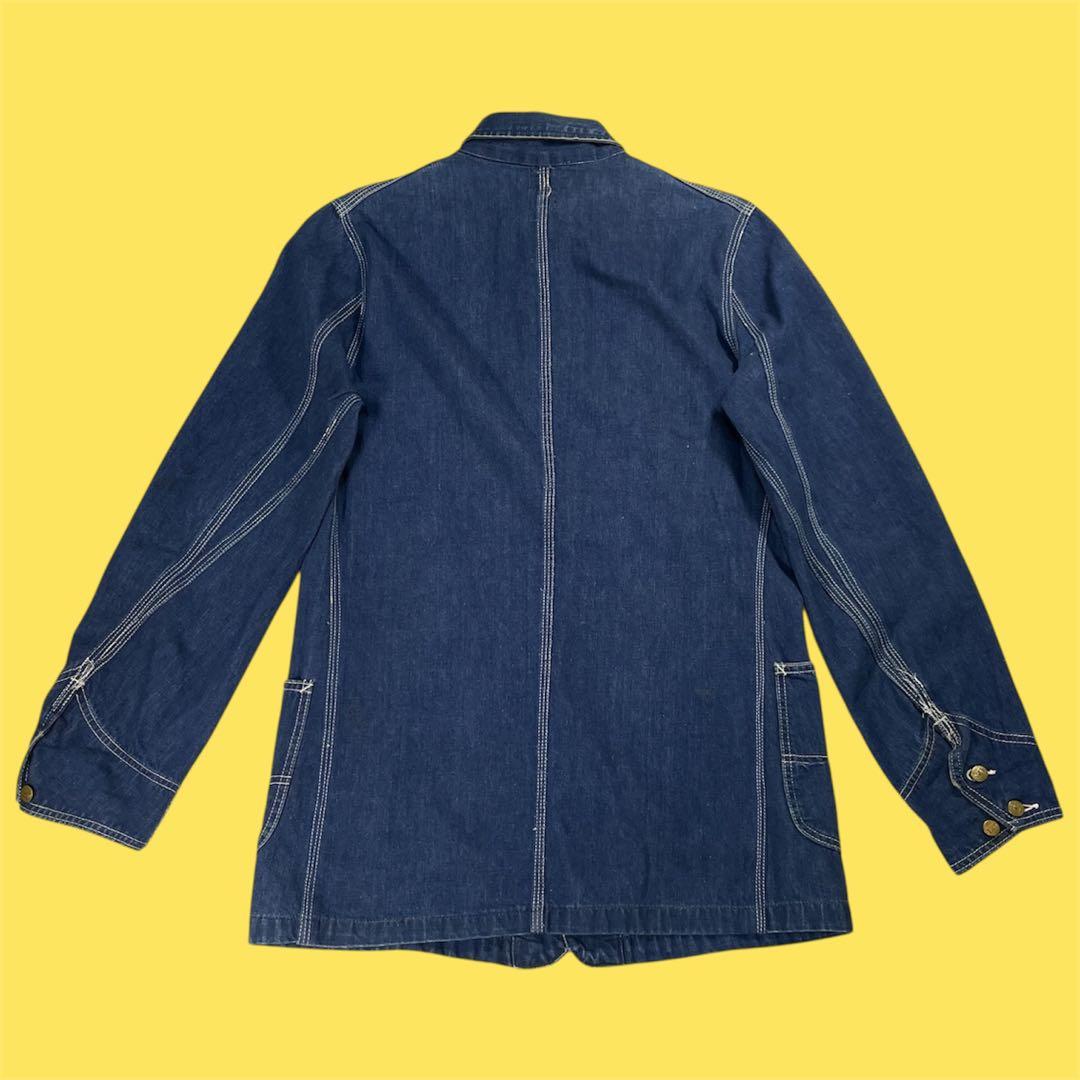 激レア 極美品 60s usa製 Lee 91-J デニム カバーオール 濃紺 - メルカリ