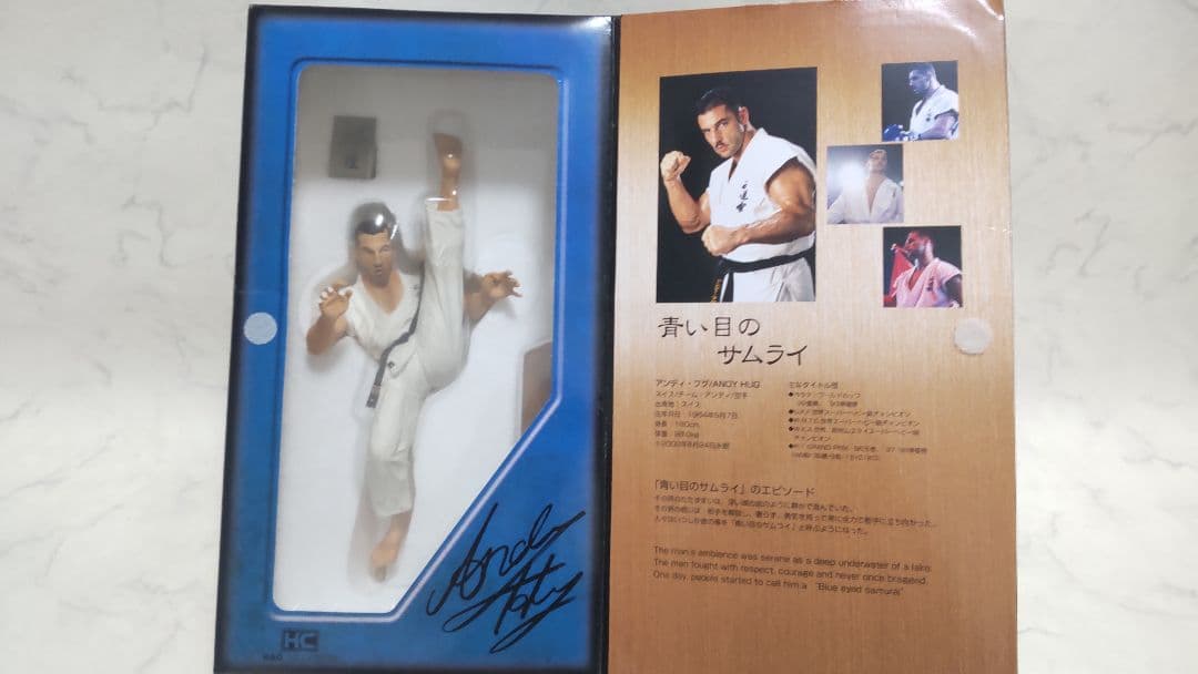 ☆レア☆ アンディ・フグ フィギュア K-1 踵落とし 格闘技 空手 - メルカリ