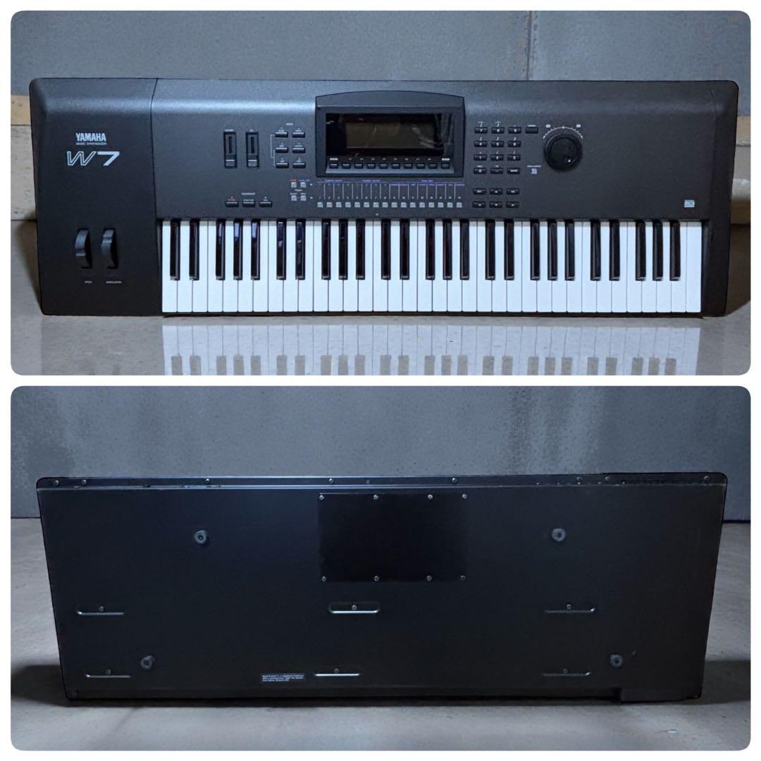 専門店確認】YAMAHA W7 シンセ 61鍵 動作品 美品 - メルカリ