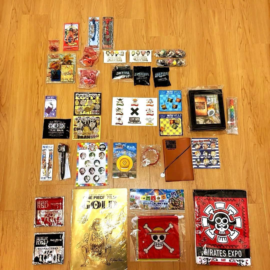 ワンピース 歴代映画入場特典＋歴代映画全15作パンフレット