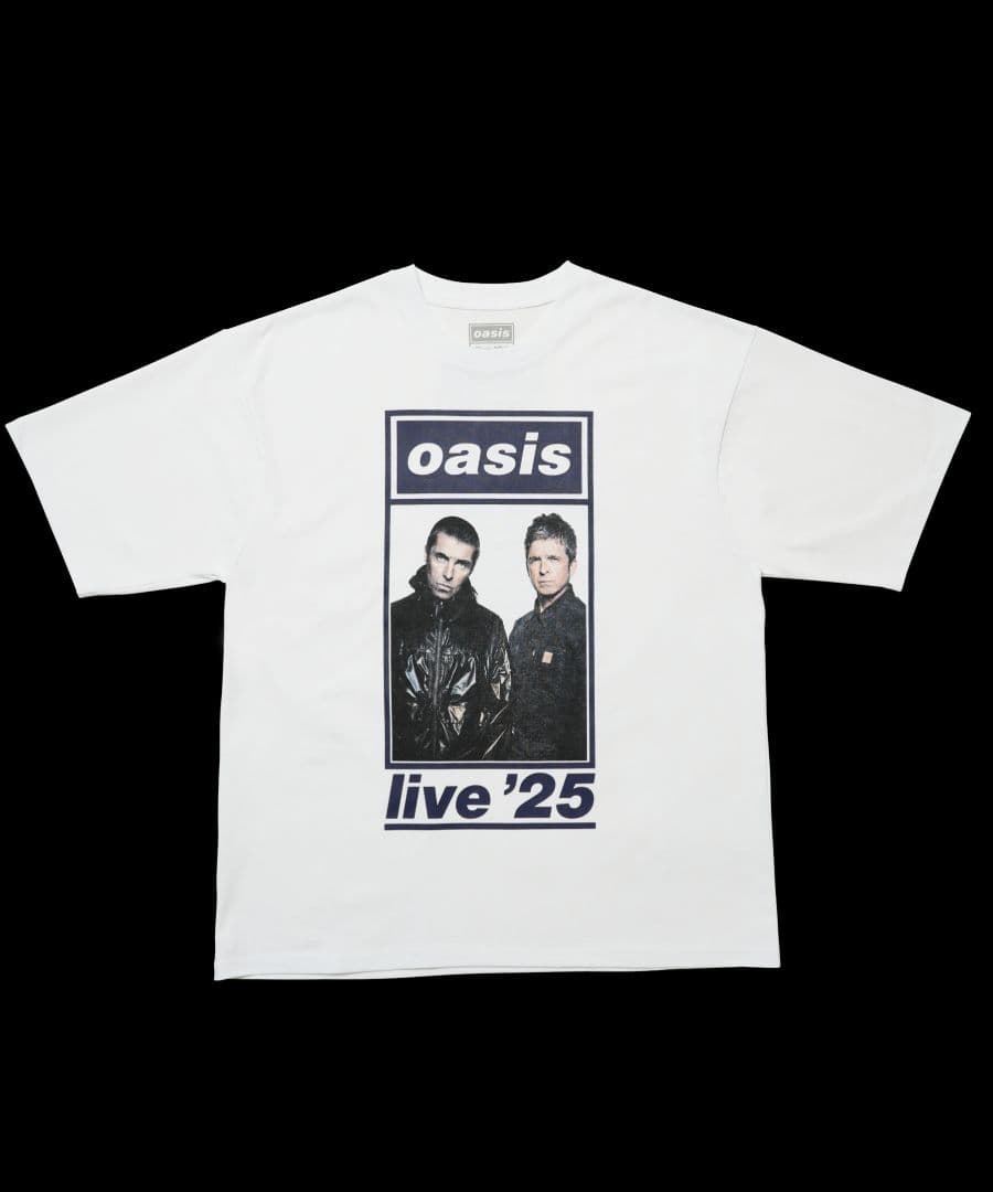 oasis live '25 Tシャツ Photo UKデザイン L 完売品 Tシャツ Photo 【UKデザイン】 White | Oasis Live '25 JAPAN Official