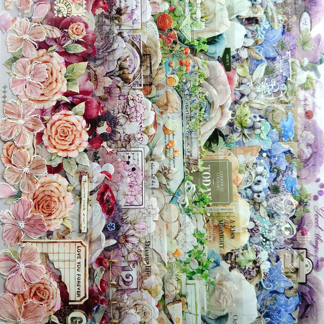 海外マステ お花・植物系 切り売り 20種類 C - メルカリ