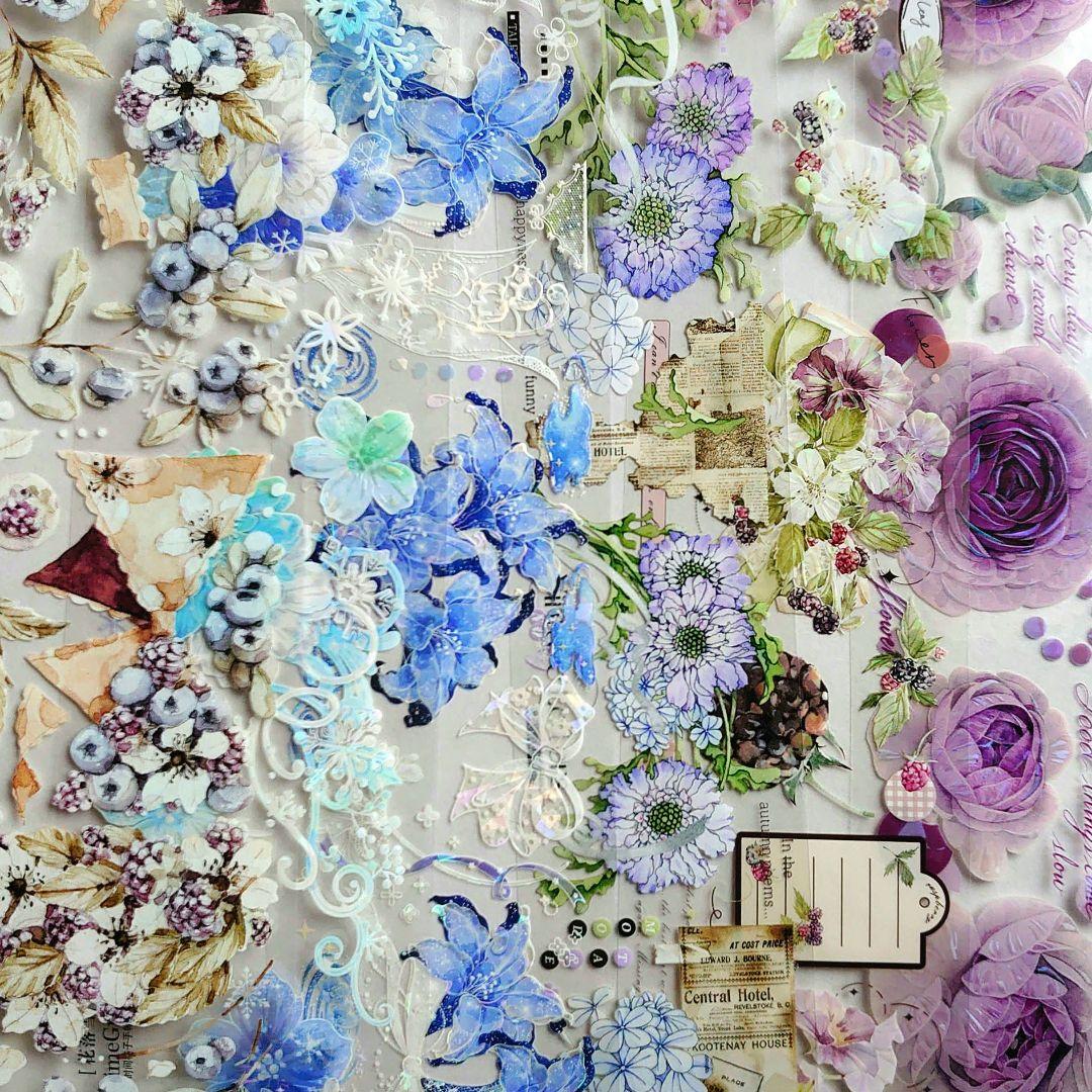 海外マステ お花・植物系 切り売り 20種類 C - メルカリ