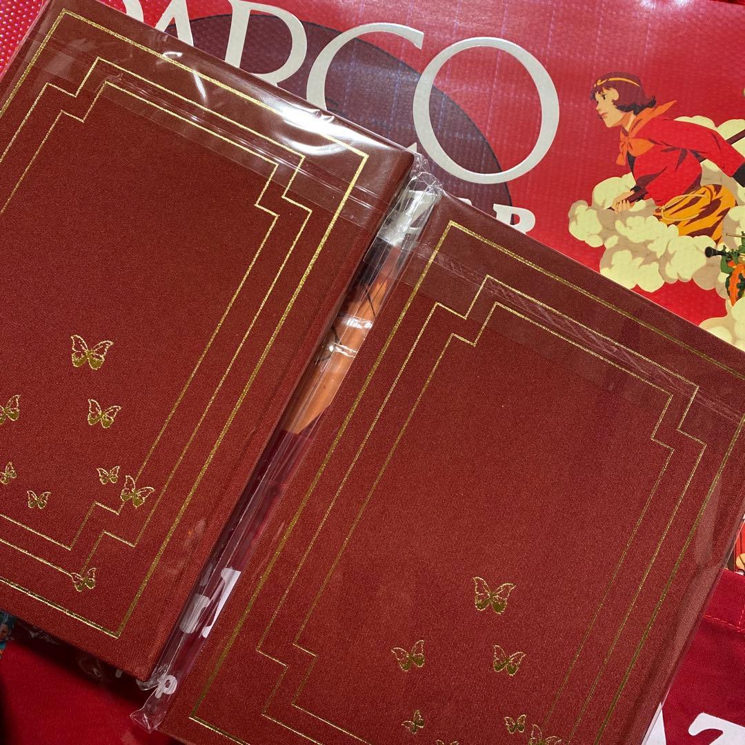 非売品 PARCO パプリカ 紙袋2枚と扇子1個とトートバッグとノート