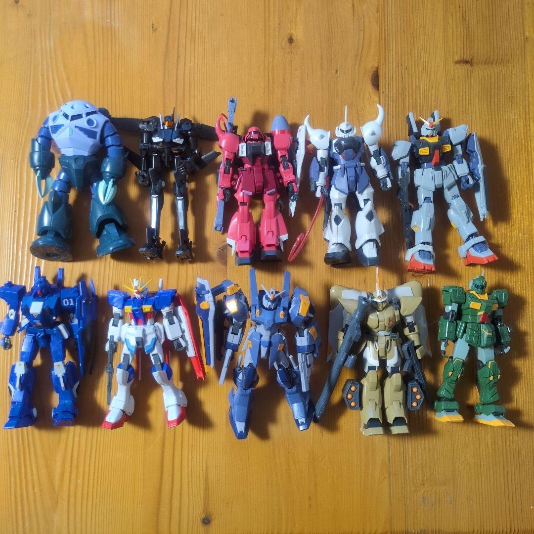 ガンプラまとめ売り】HG(ハイグレード) ガンプラ 完成品10体セット