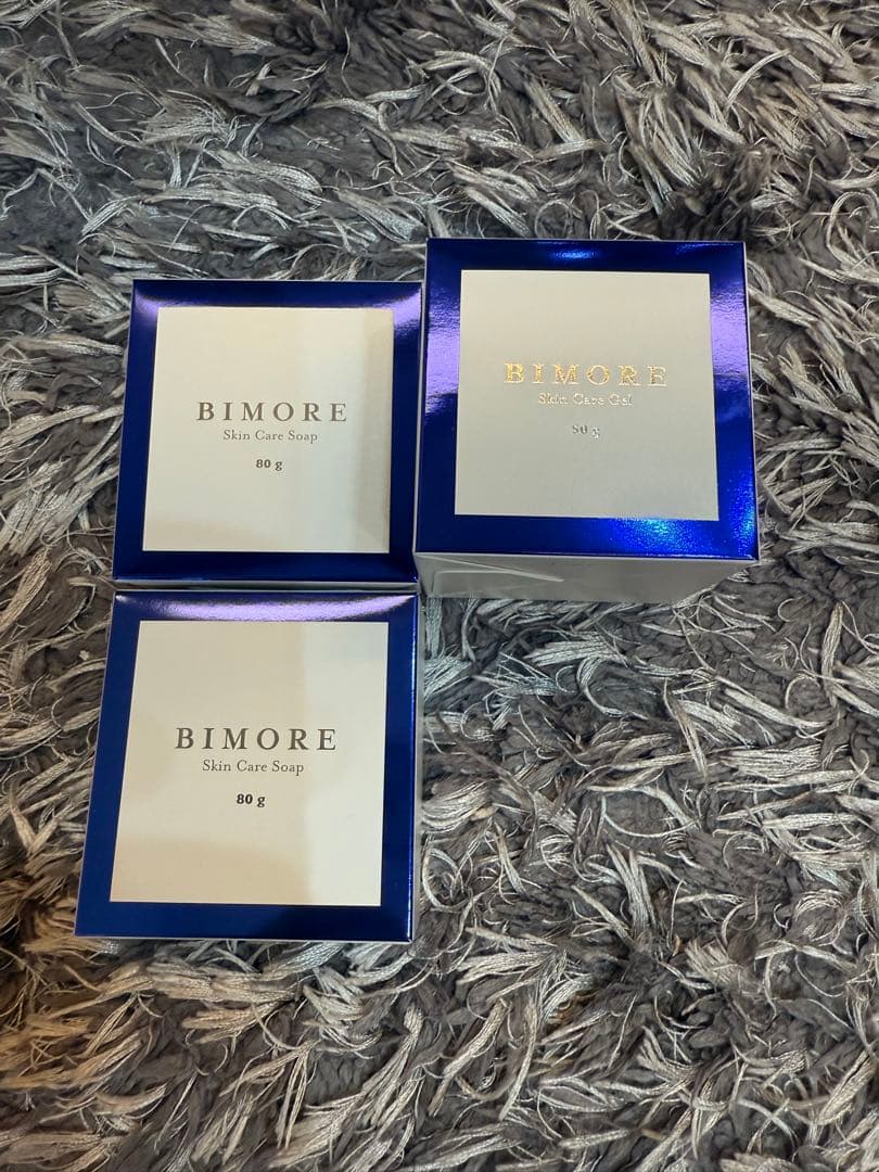 新品BIMORE スキンケアジェル 50g スキンケアソープ　2個 3点セット BIMORE スキンケアジェル 50g 3個セット BIMORE スキンケアセット