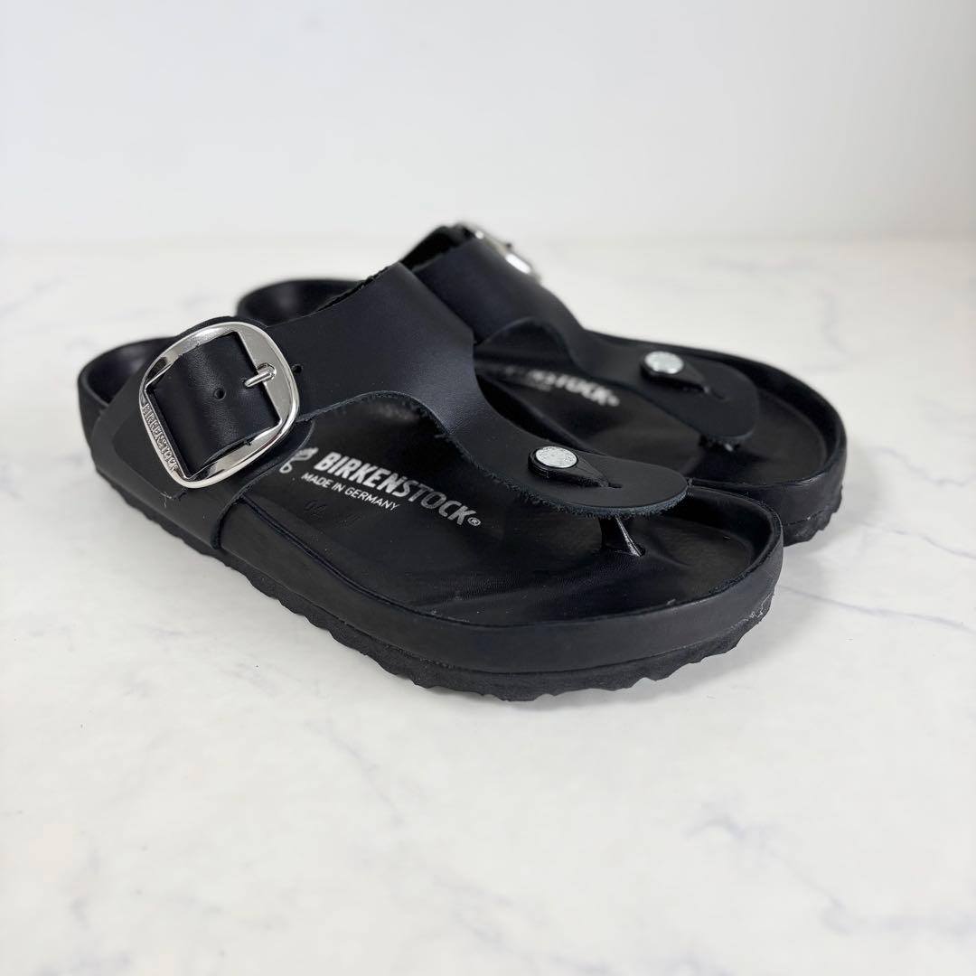 極美品 ビルケンシュトック 37 ギゼ エクスクイジット ビッグバックル