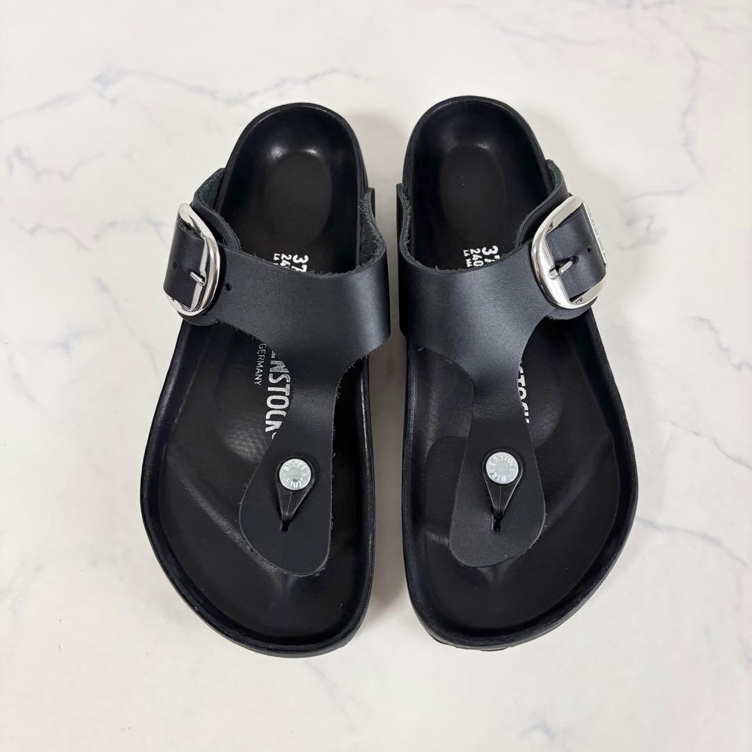 極美品 ビルケンシュトック 37 ギゼ エクスクイジット ビッグバックル