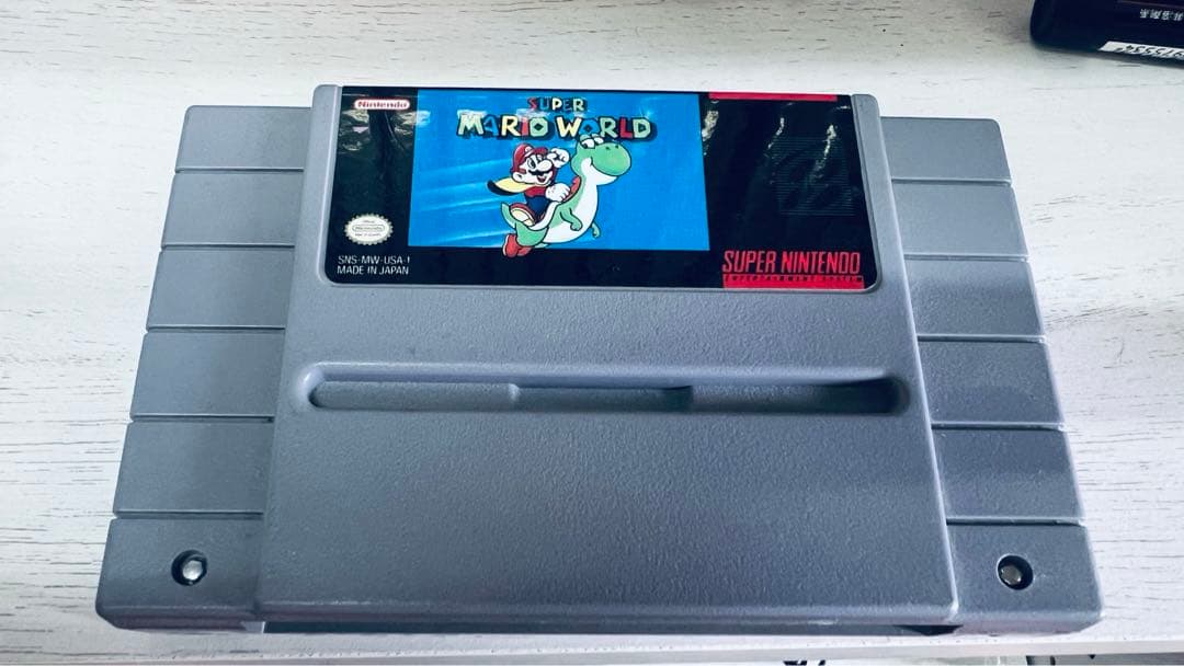 SNESスーパーマリオワールド Super Mario World Amazon.com: Super Mario World : Nintendo: Video Games