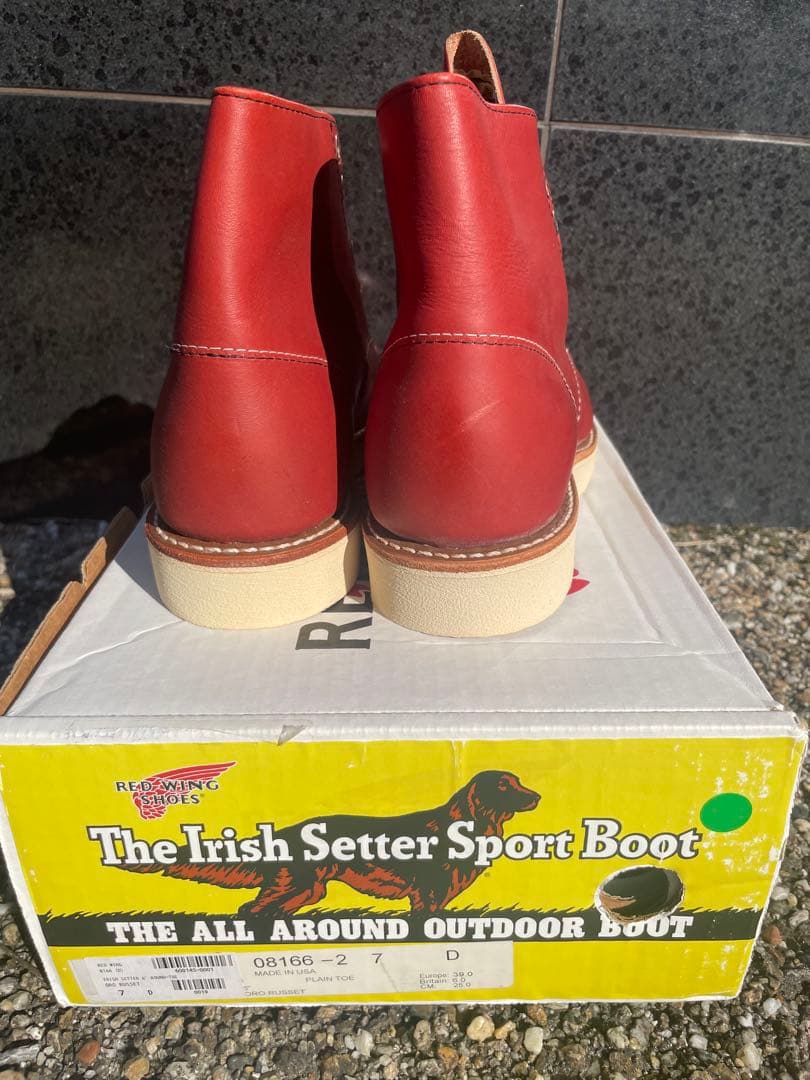 RED WING貴重 復刻犬タグ 8166 6inch アイリッシュセッター 1 - メルカリ
