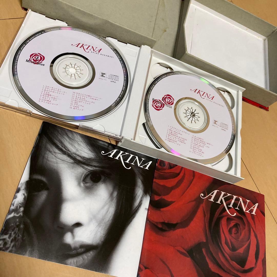 即購入ok!!】中森明菜『AKINA』4枚組ベスト 初回限定豪華BOX仕様