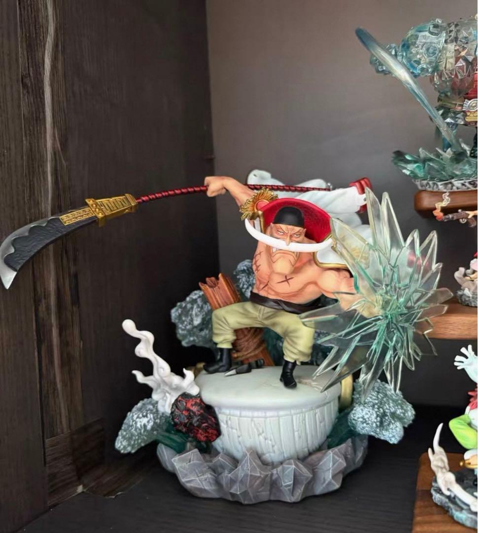 ワンピース 白ひげ海賊団 18体 フィギュア ガレージキット エース