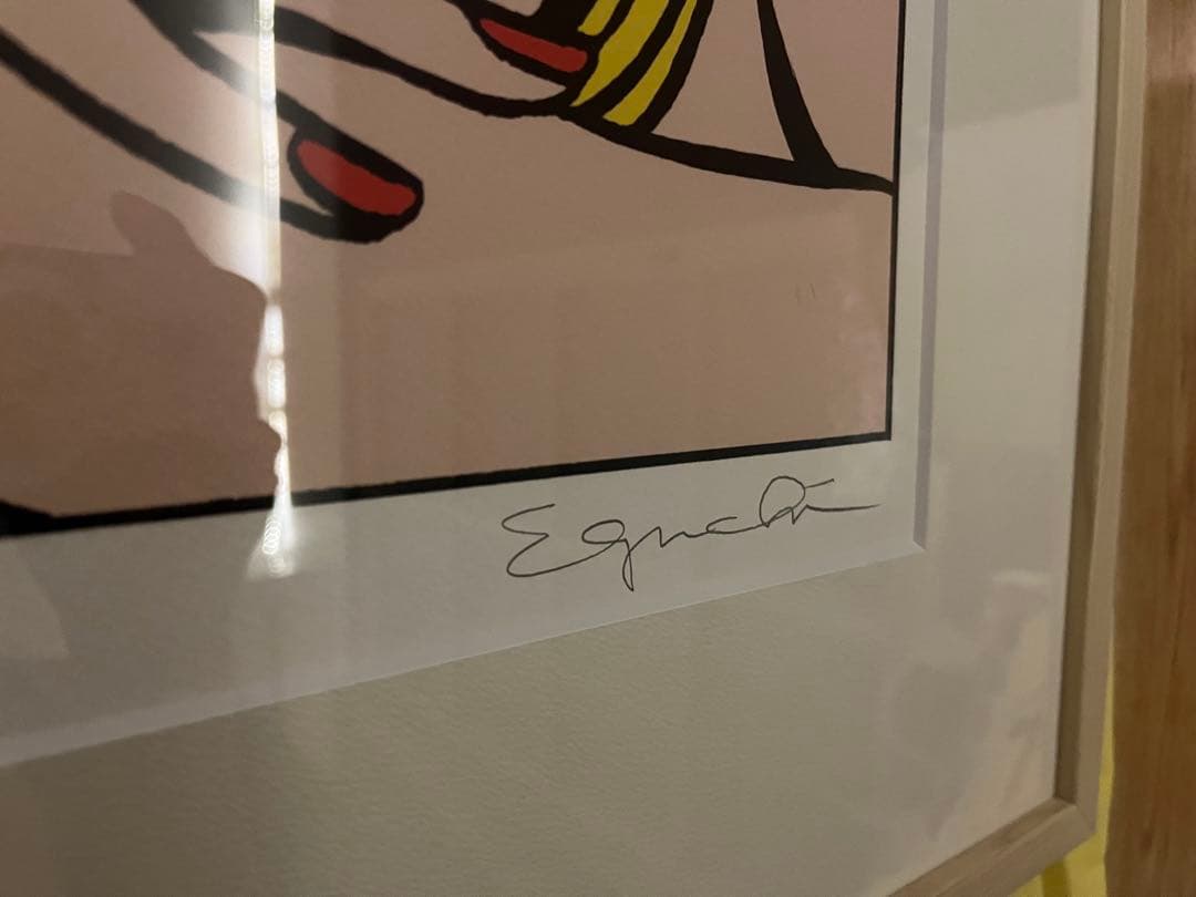 激レア【値下げ可】江口寿史直筆サイン高精度ジークレー ストップ