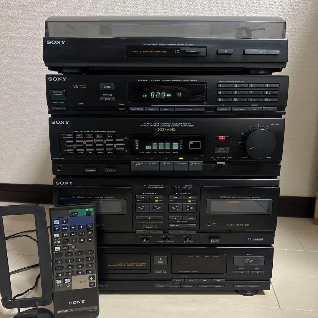 SONY XO-V515 バブルコンポ ステレオ ジャンク - メルカリ