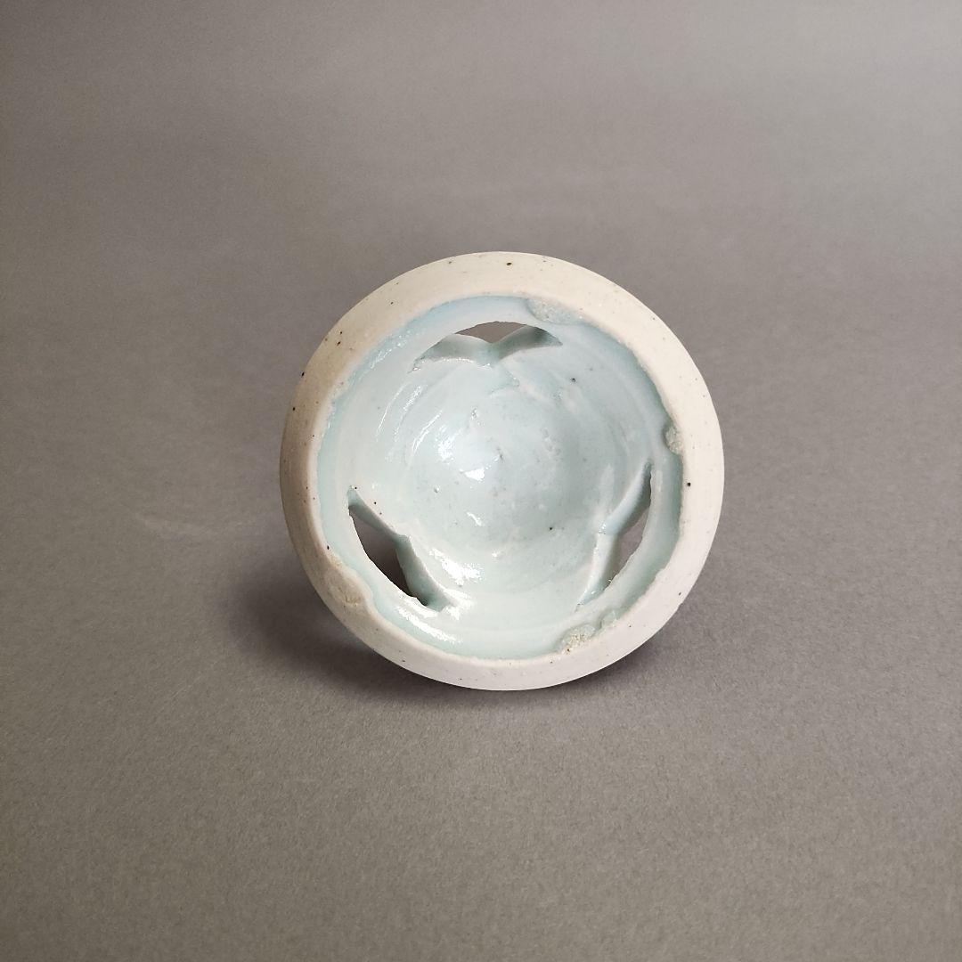 村田眞人(真人) 色絵木菟(みみずく)香炉 村田亀水