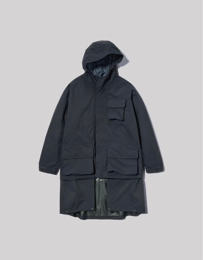 GU× ENGINEEREDGARMENTS シェルパーカ ユーティリティ L