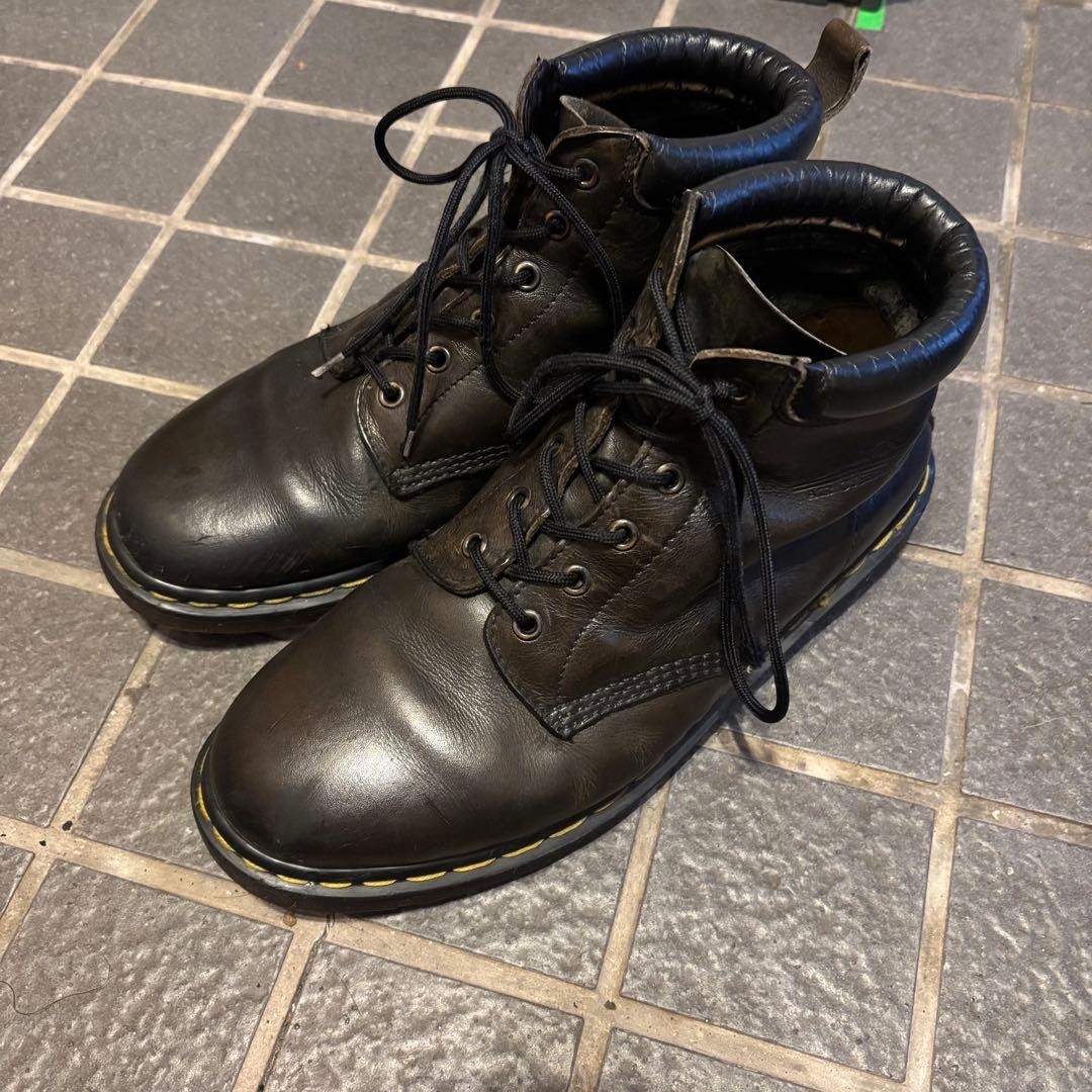 Dr.Martin 6ホール UK9 英国製 常田大希着用 vintage 革靴 - メルカリ
