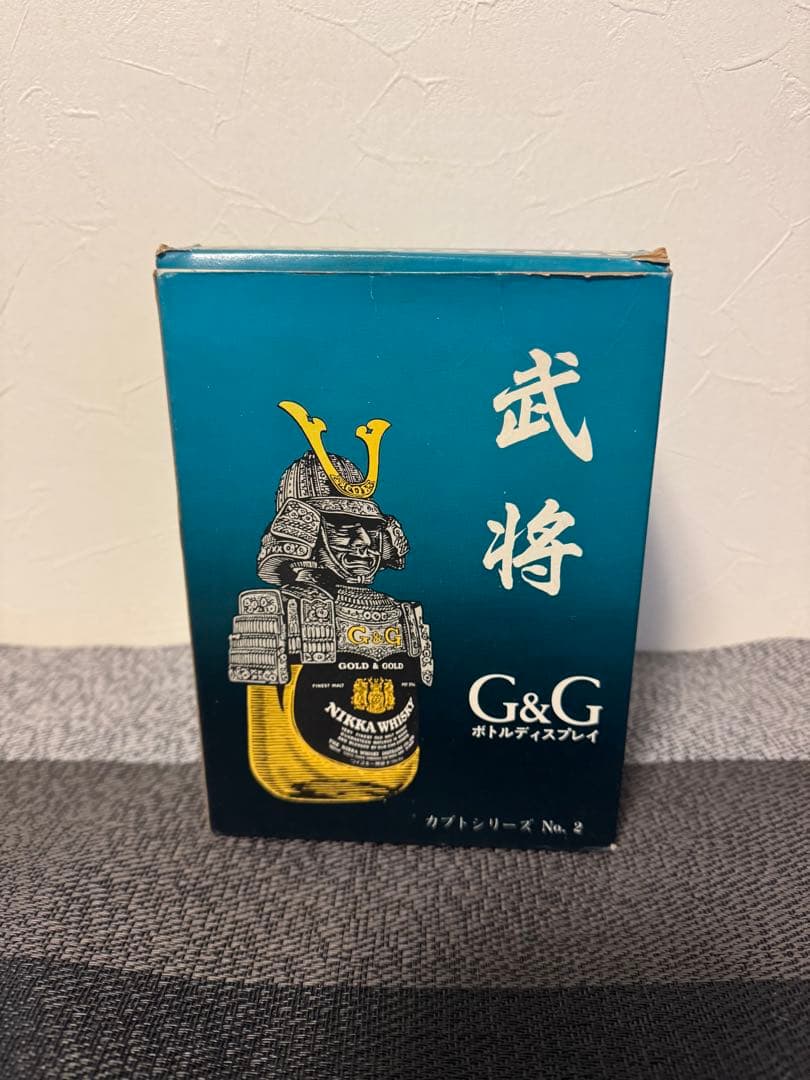 レトロ NIKKA WHISKY G&G 武将 カブトシリーズ No.2 - メルカリ