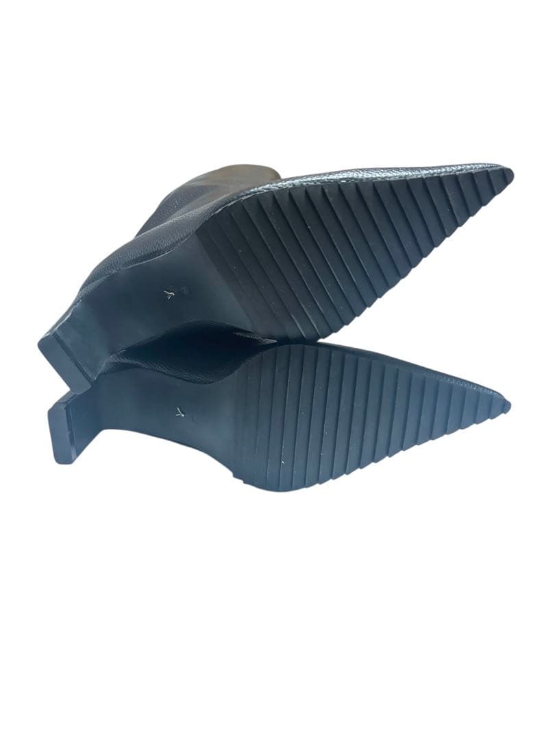 イエロ　YELLO ノワール　ロングブーツ　黒　22.5cm