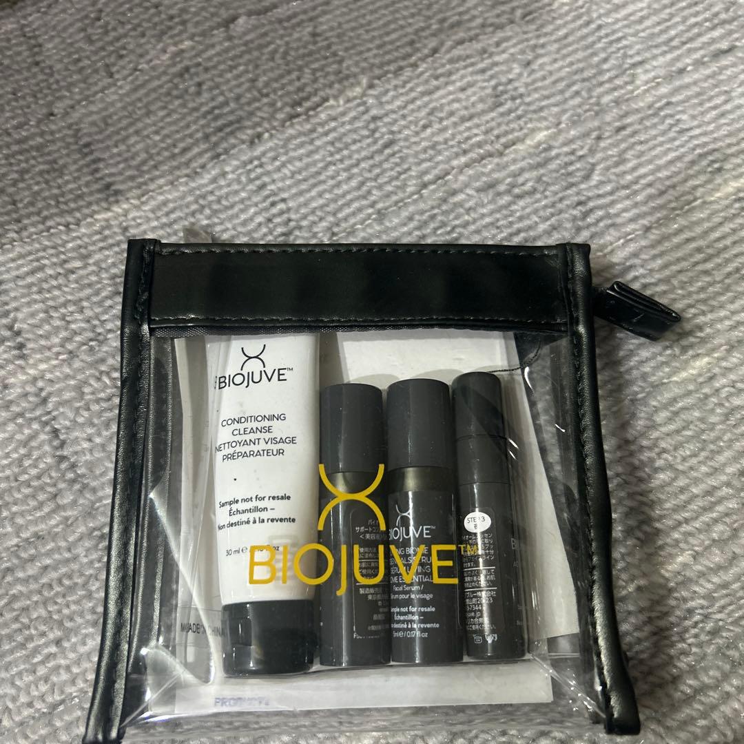 BIOJUVE バイオジューブ ポーチ付きスキンケアセット トライアル