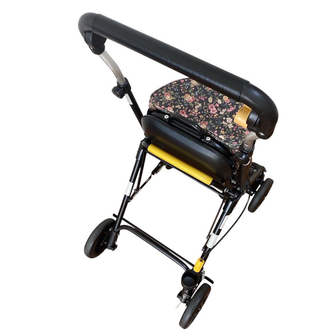 象印ベビー ウィズワン・シャオ シルバーカー ブラックフレーム B