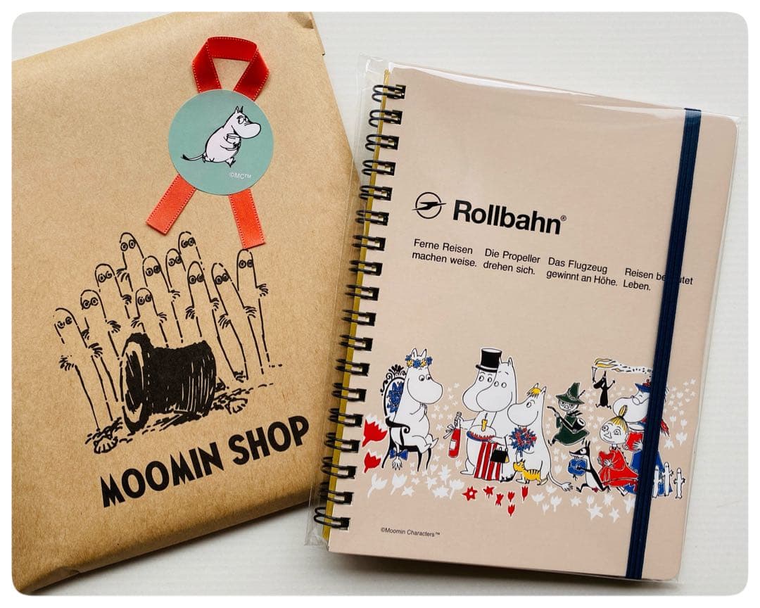 限定】ロルバーン Rollbahn ムーミン お祝い L 包装紙シール付き