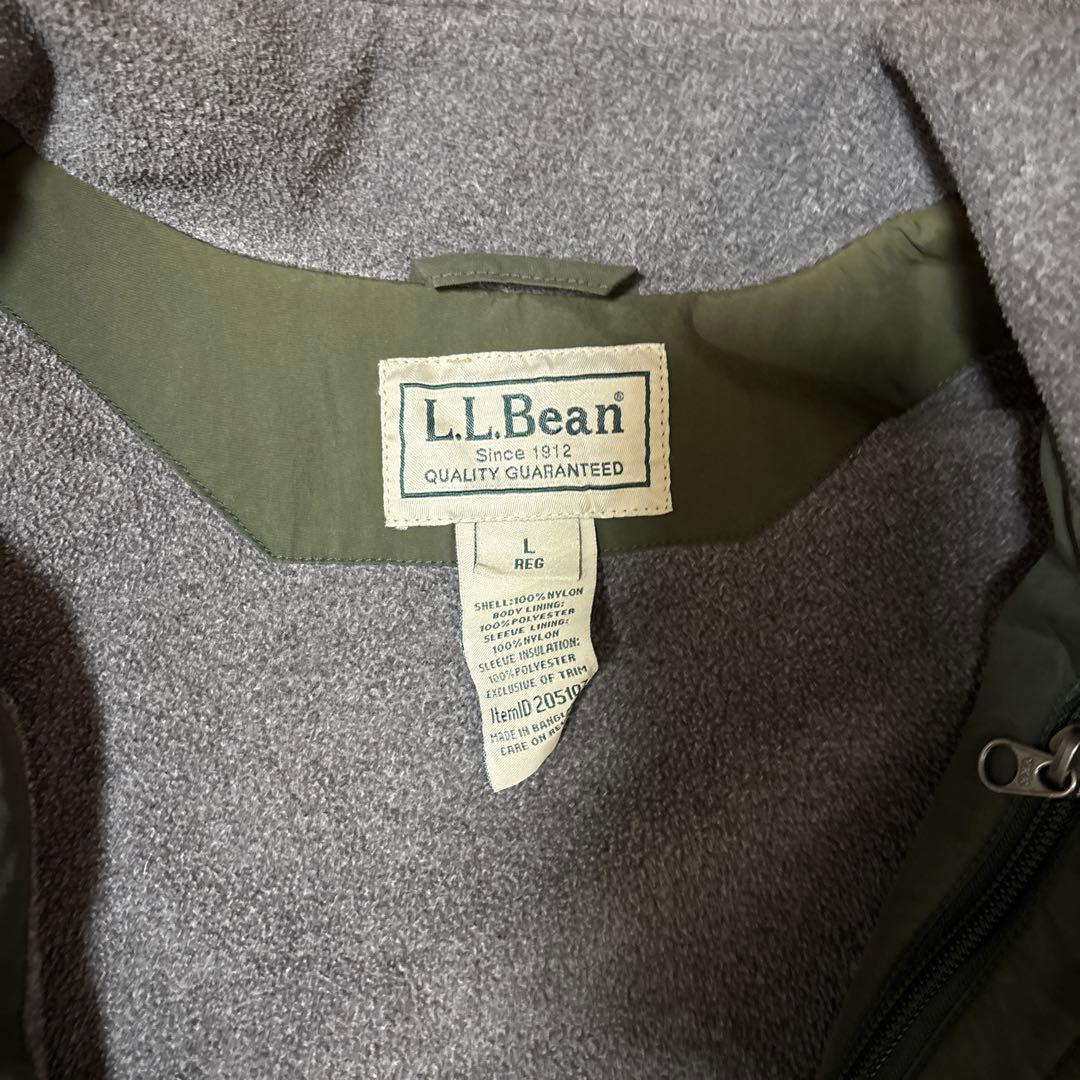 L.L.Bean ダークグリーン ナイロンジャケット