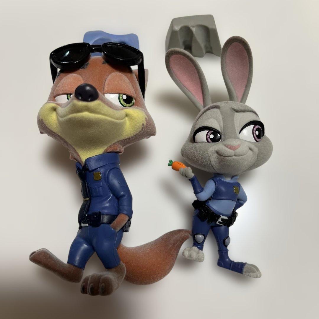 ズートピア Fluffy Puffy フィギュア ジュディ ニック セット - メルカリ