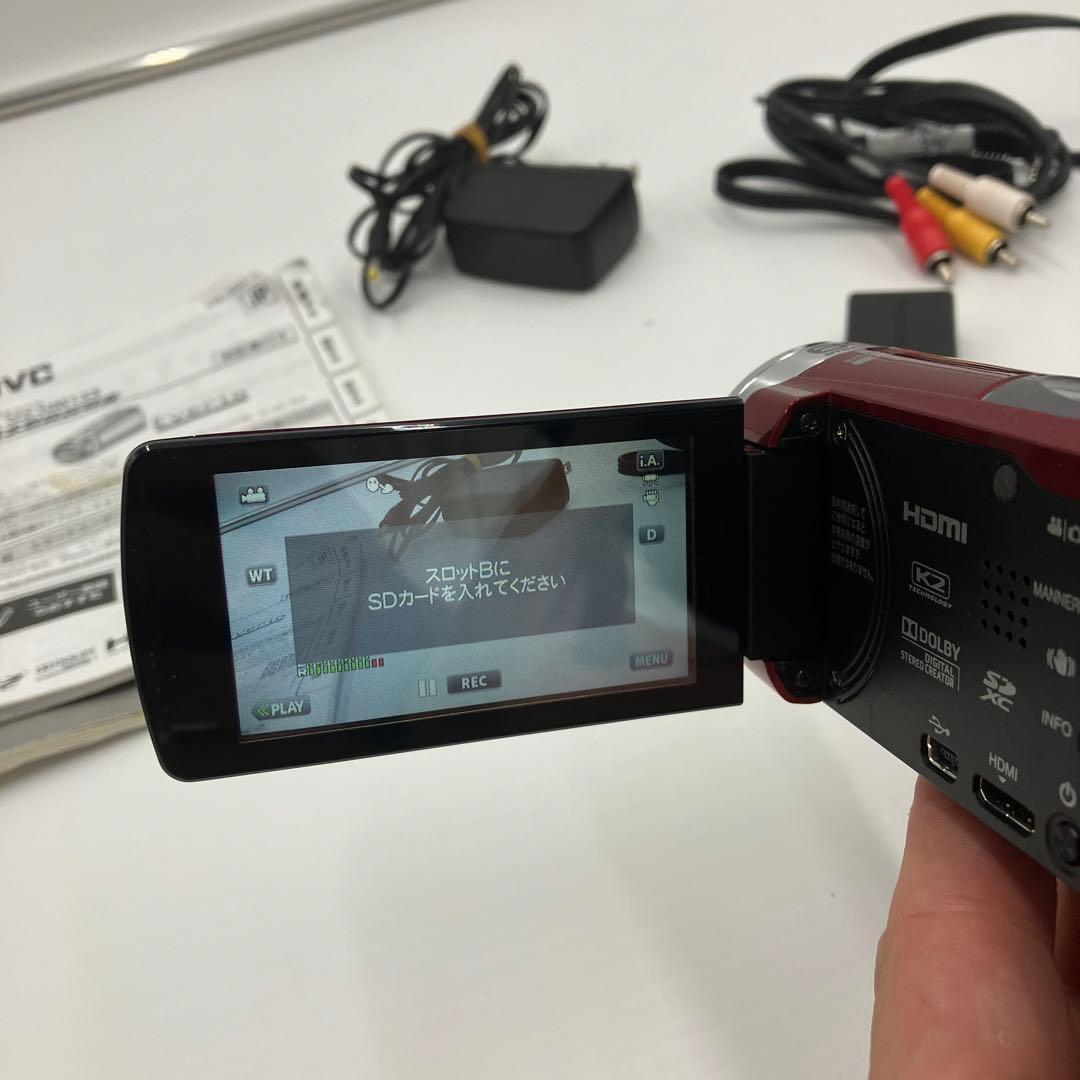 JVC ケンウッド ビデオカメラ GZ-HM133-R - メルカリ