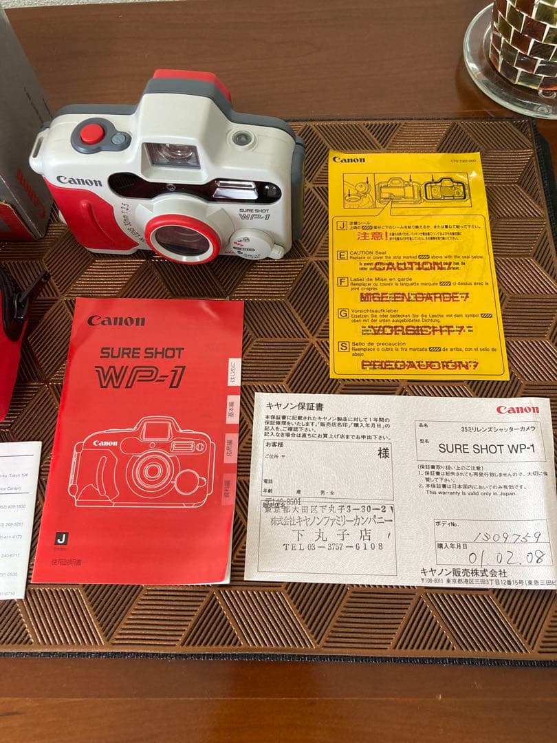d*7様 未使用品Canon Sure Shot WP-1 -防水 ビンテージ-
