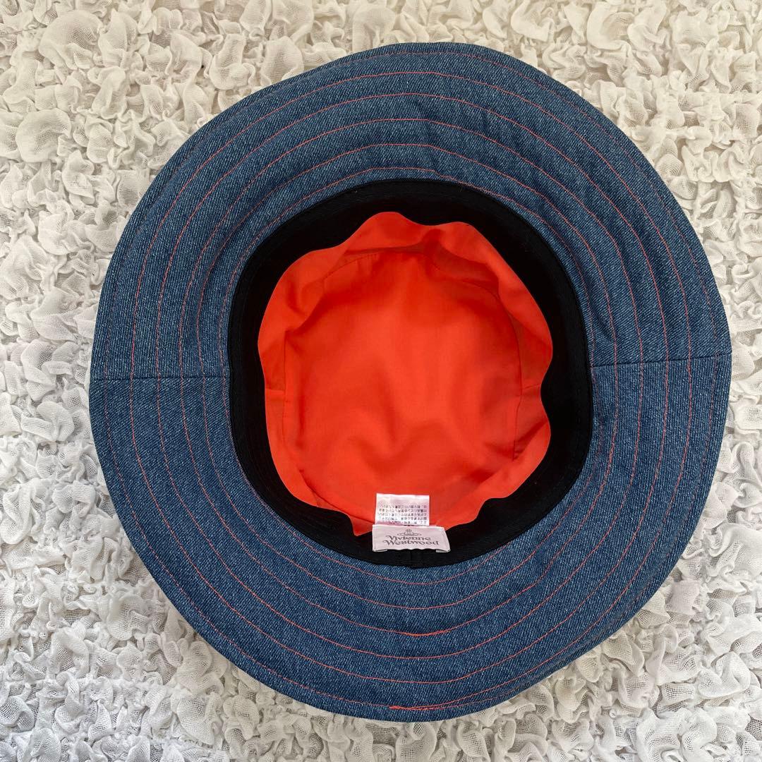 美品 ビビアンウエストウッド デニム バケットハット 完売品 S〜M