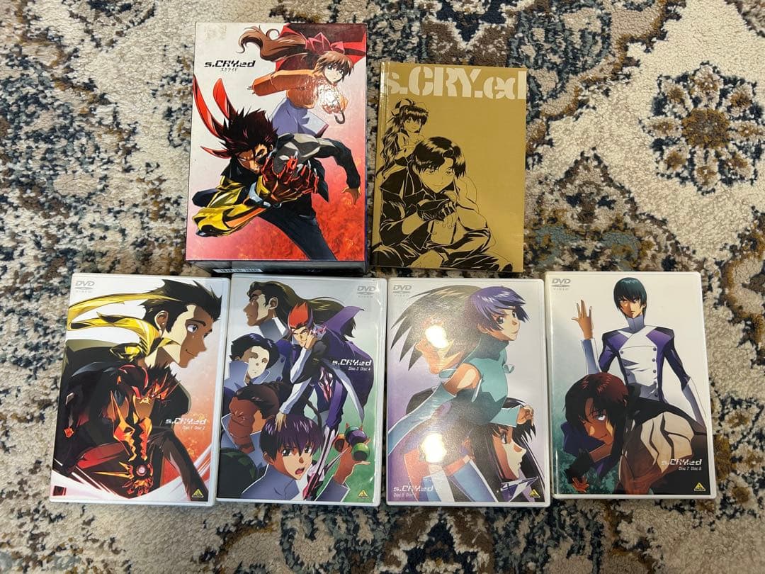 スクライド s.CRY.ed DVD 全8ディスクセット
