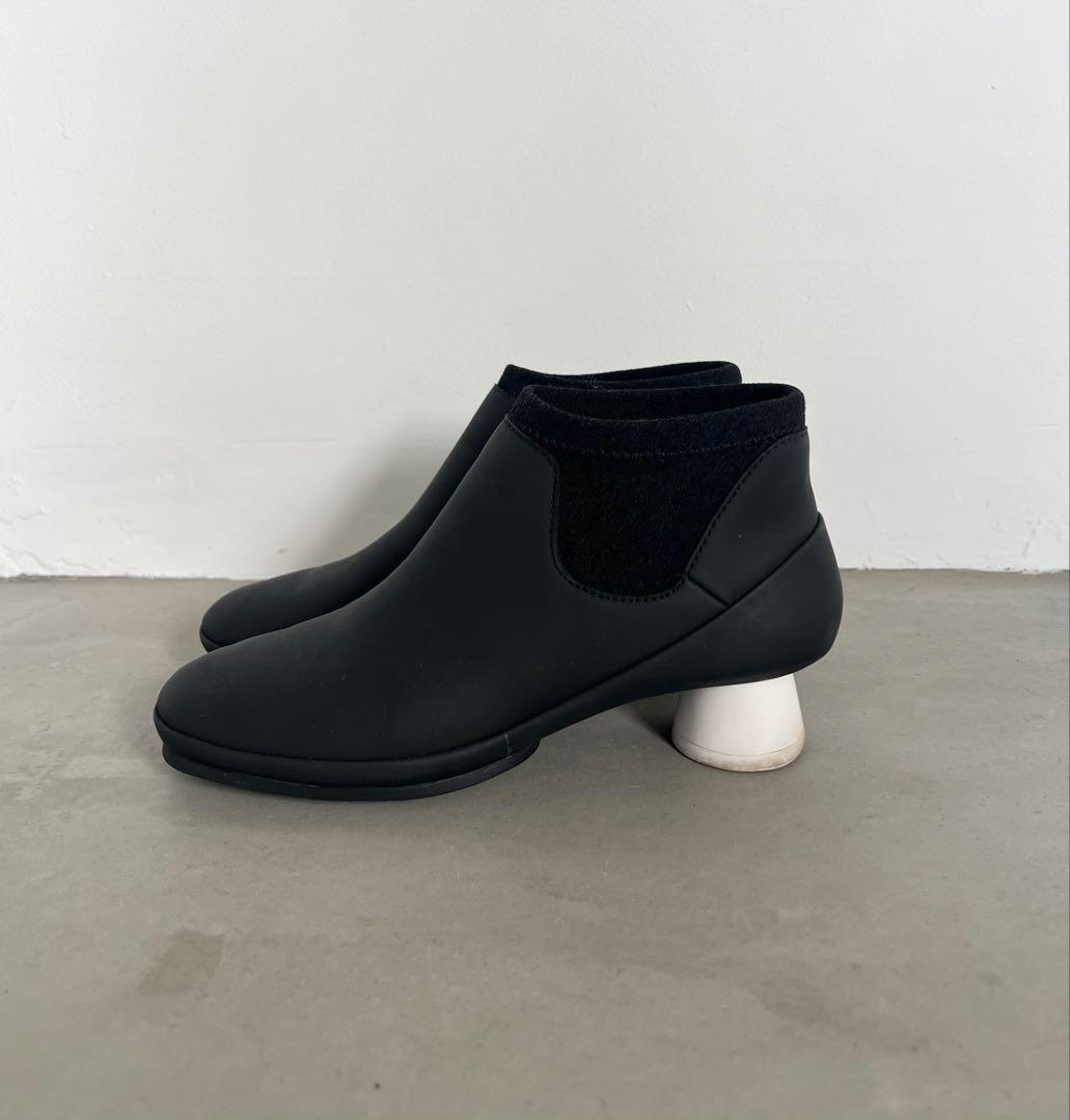 camper 】カンペールレザーショートブーツ 36 - メルカリ