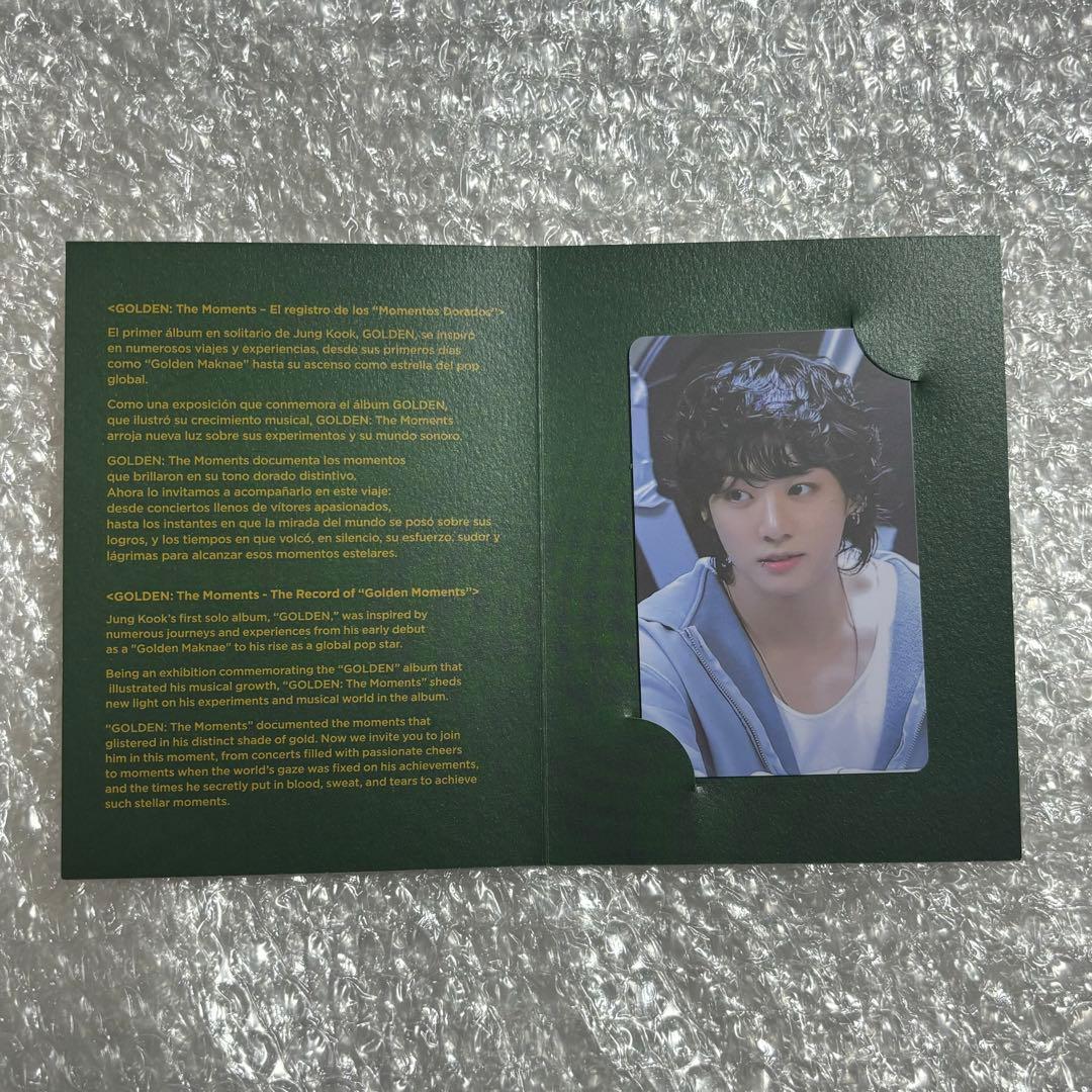 BTS ジョングク 展示会 GOLDEN トレカ チリ 5 BTS ジョングク 展示会 GOLDEN トレカ インド チリ 6 BTS グク GOLDEN