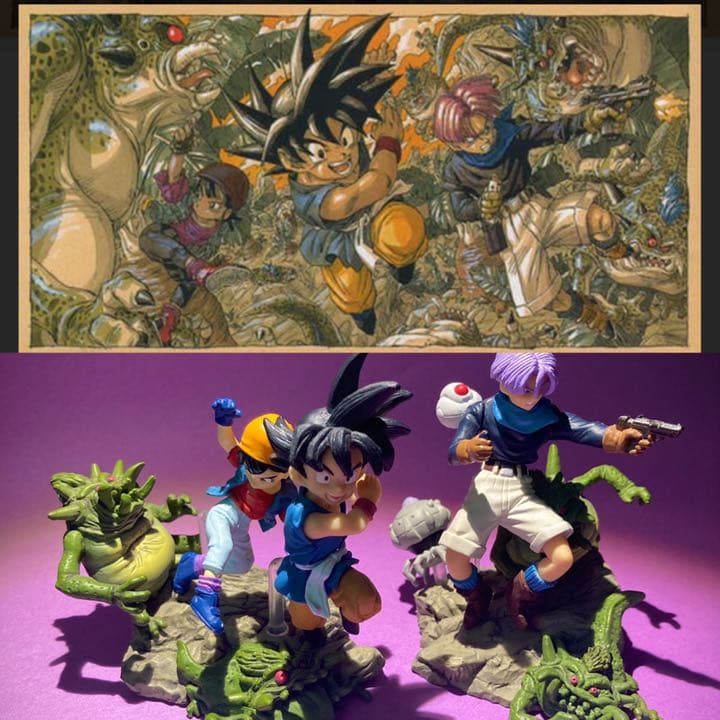 ドラゴンボール ジオラマ GT 鳥山明コンセプトアート フィギュア