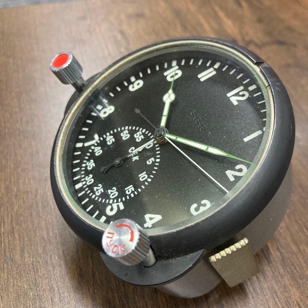 MiG 1970年製 ソビエト軍 ソ連航空機 コックピット 時計 赤軍