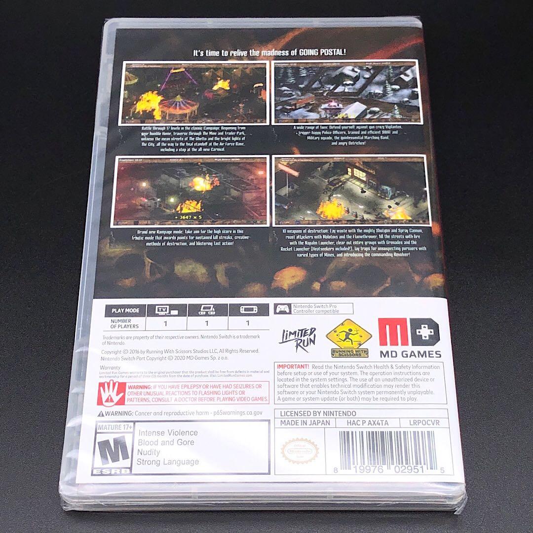 POSTAL Redux ポスタル リダックス 北米版 switch スイッチ - メルカリ