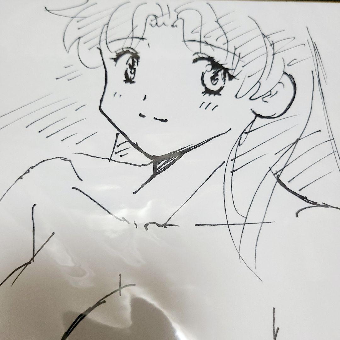 ふたりエッチ 由良さんイラスト 直筆サイン色紙