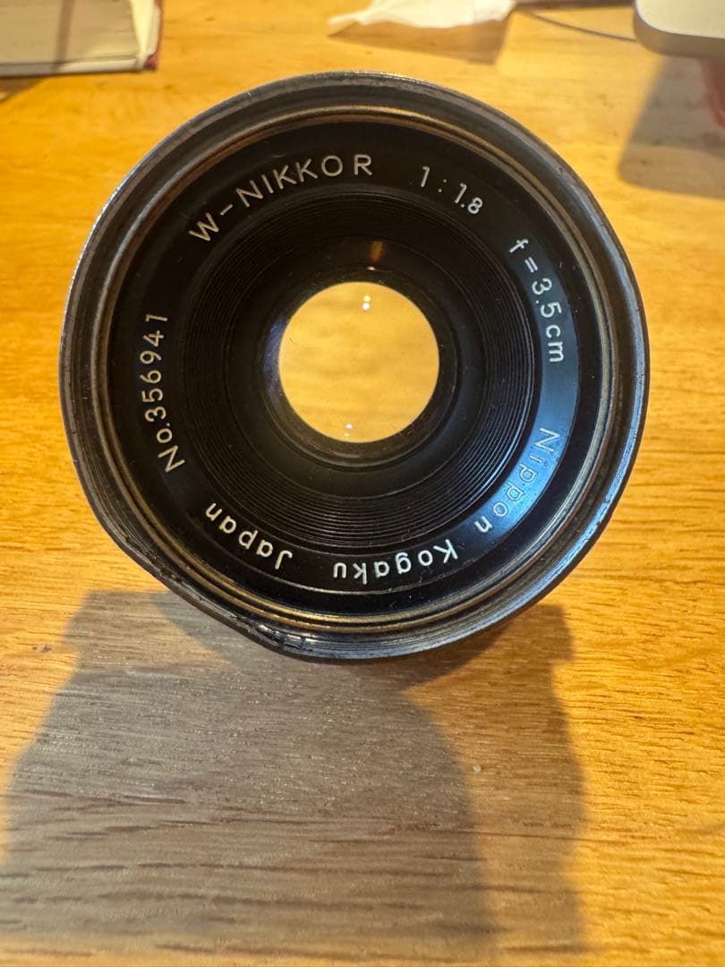 ニコン Nikon W-NIKKOR 3.5cm F1.8 Sマウント 実用品