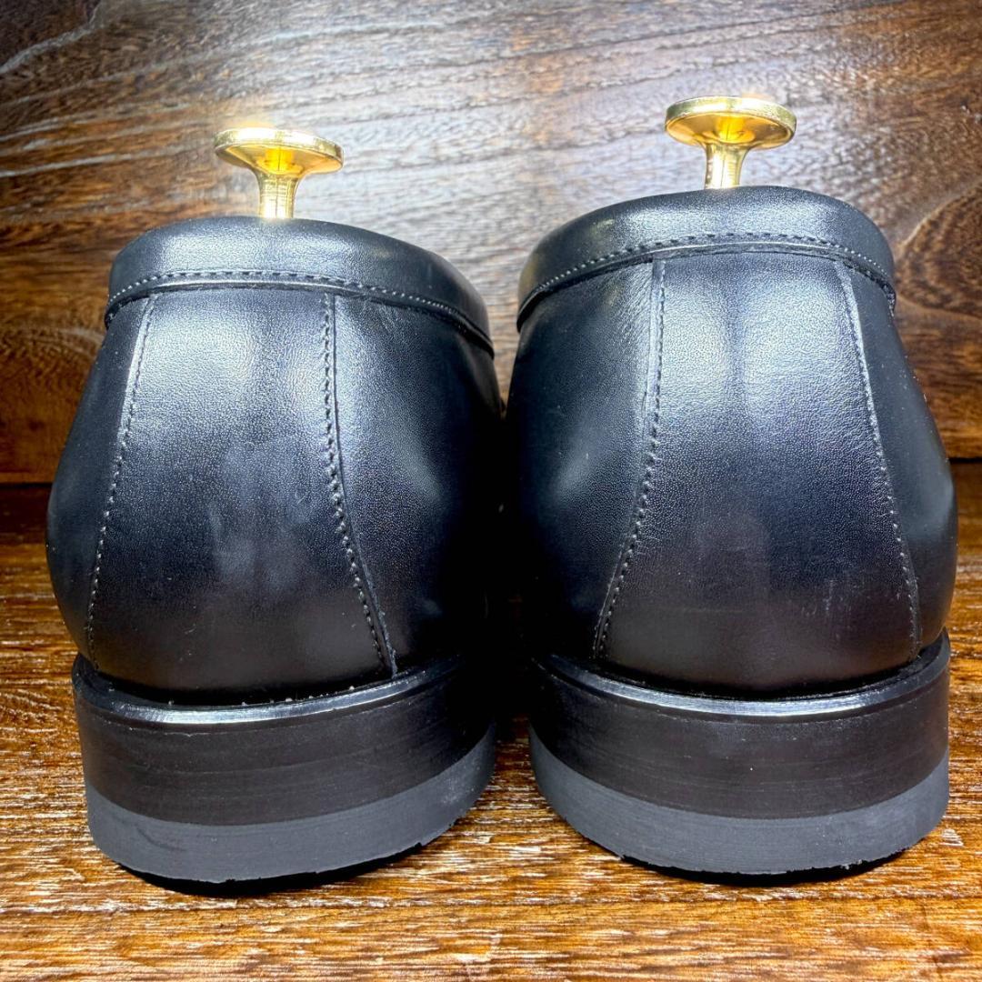 【美品】◆REGAL◆リーガル 27.0cm ローファー レザー 革靴 黒